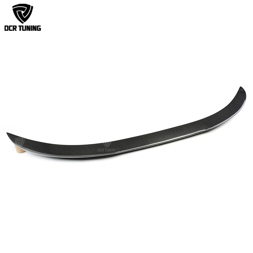 F10 Spoiler M4 Style Carbon Spoiler Carbon Fiber Rear Trunk Wings car styling For BMW F10 2010-M5
