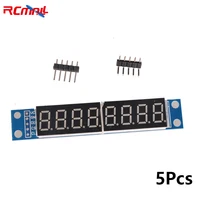 

8-Digit Digital LED Tube Display Control Module Red for Arduino M61 MAX7219 EWG 5Pcs
