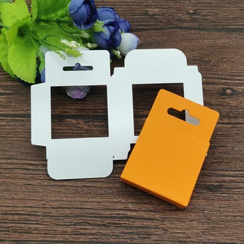 

Small square candy box Metal Cutting Dies Stencils For DIY Scrapbooking Decorative Embossing Handcraft Die Cutting Template