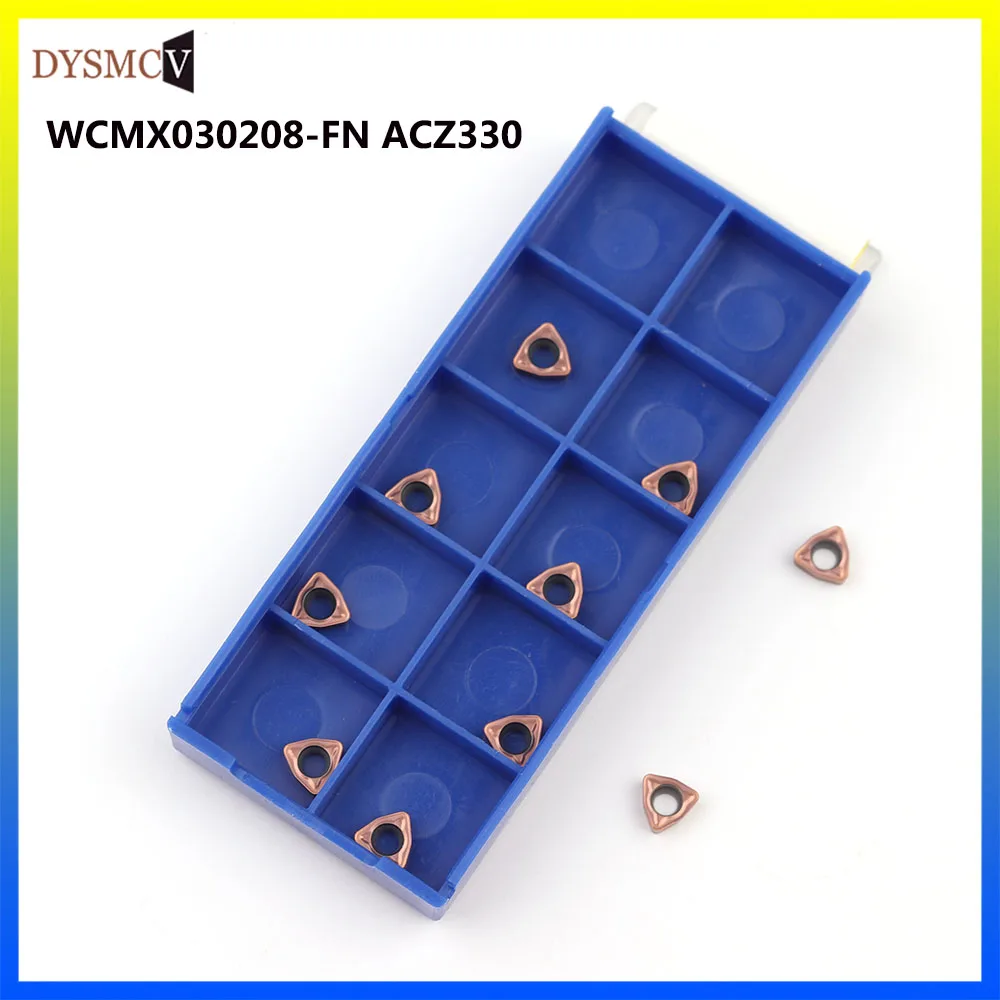

10 pcs WCMX030208 FN ACZ330 100% original SUMITOMO carbide tool CNC lathe turning tool