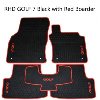 

Special No Odor Carpets Waterproof Rubber Car Floor Mats for Right Hand Drive RHD Volkswagen Golf 5 6 7 POLO 5 GTI 6GTI 7GTI