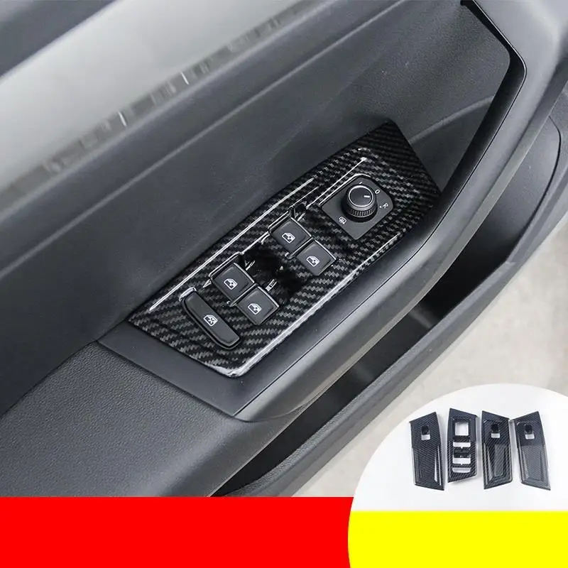 MODEL F Дверная ручка, система управления чашкой передач, автомобильная Модифицированная хромированная наклейка для стайлинга автомобиля, аксессуары 18 19 для Volkswagen T-ROC - Название цвета: MODEL F