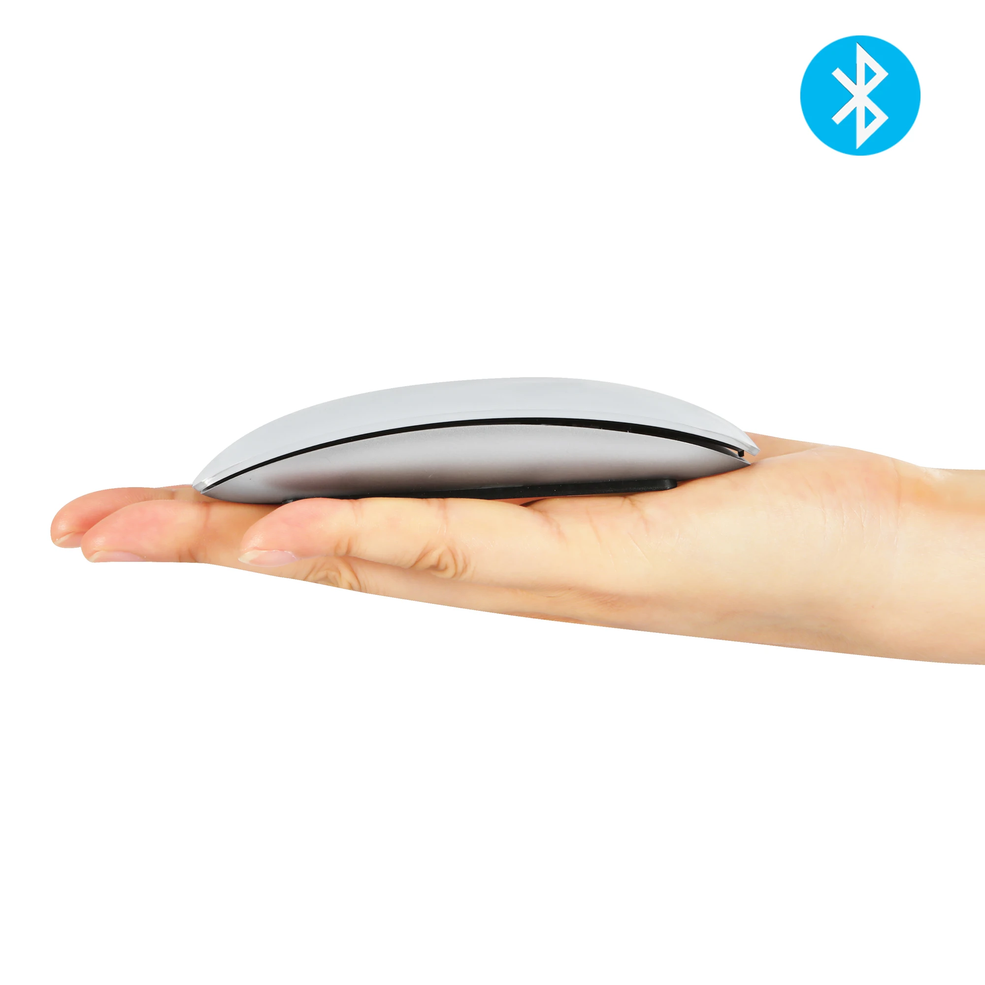 Touch Mouse Wireless Bluetooth, Mini Mouse Portatile Ultrasottile, Compatibile Con Computer Apple, Tablet Android Windows