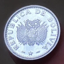 14 мм Bolivia 1987, настоящая коморативная монета оригинальная коллекция