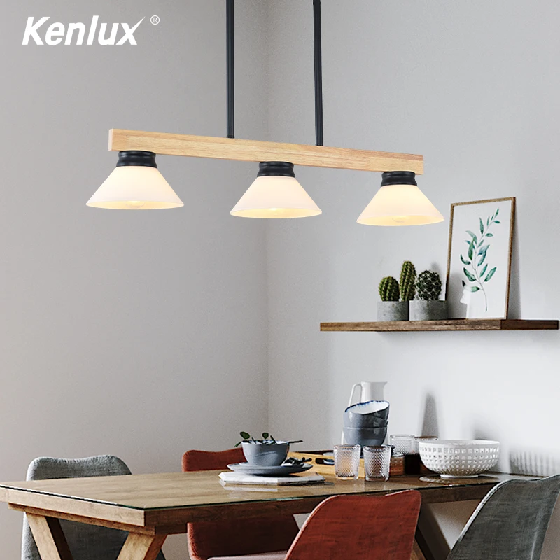 Современные светодиодсветодиодный подвесные светильники Kenlux с металлическим