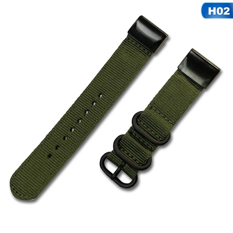 Quick Fit 26 мм/22 мм нейлоновый ремешок для часов для Garmin Fenix 5/5 Plus/Fenix 5X/Fenix 3/D2 Delta PX - Цвет: 2