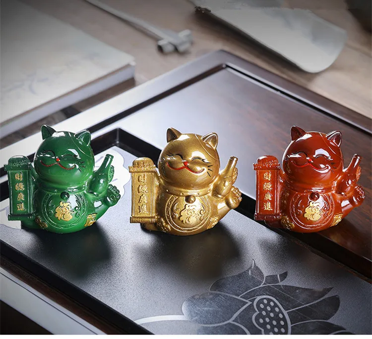 Креативные украшения для чайных церемоний кунг-фу, меняющие цвет, милый маленький ювелирный поднос, аксессуары