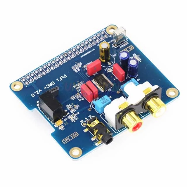 

A6-- pi 2 HIFI DAC I2S Interface Special HIFI DAC Audio Sound Card Module compatible pi B+ pi2