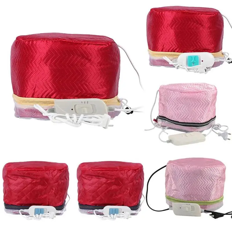 3 режима Регулируемая Кепка для пароварки волос Фены электрическая Кепка для подогрева волос шляпа