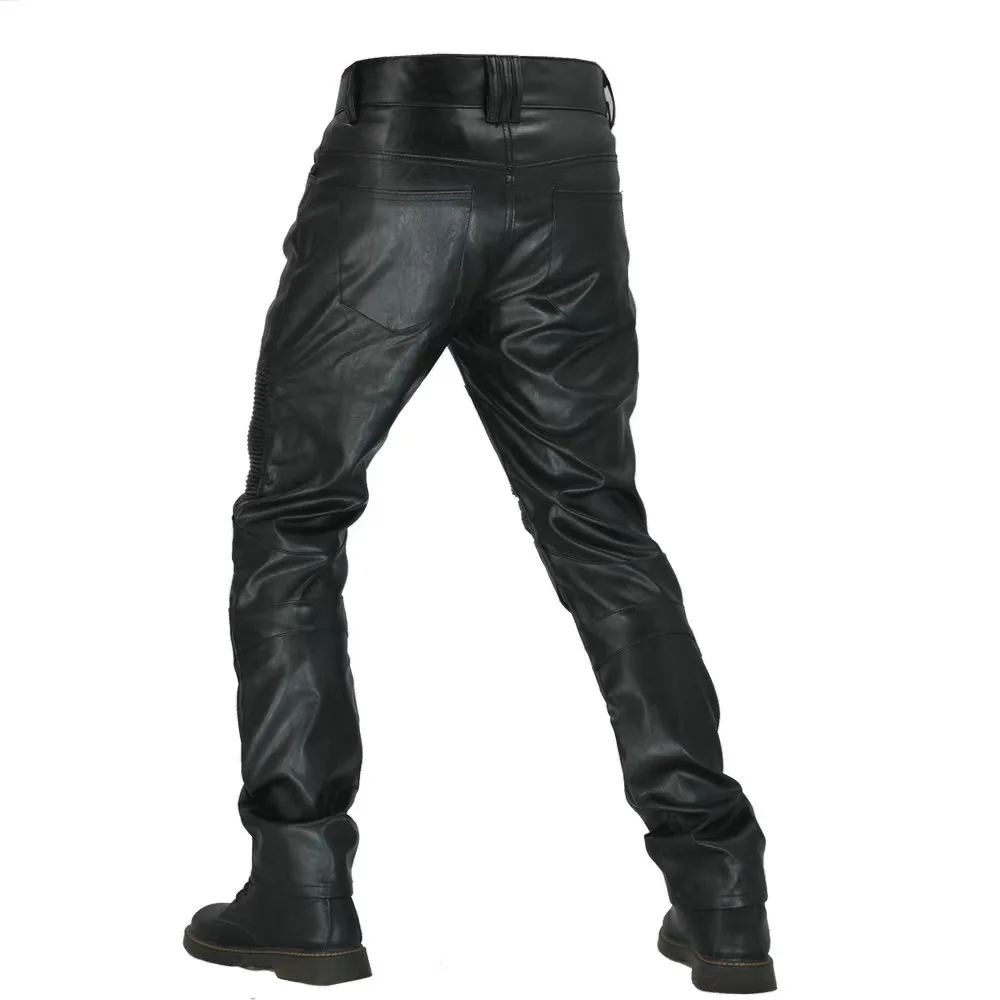 PU leather motorcycel protector jeans 6