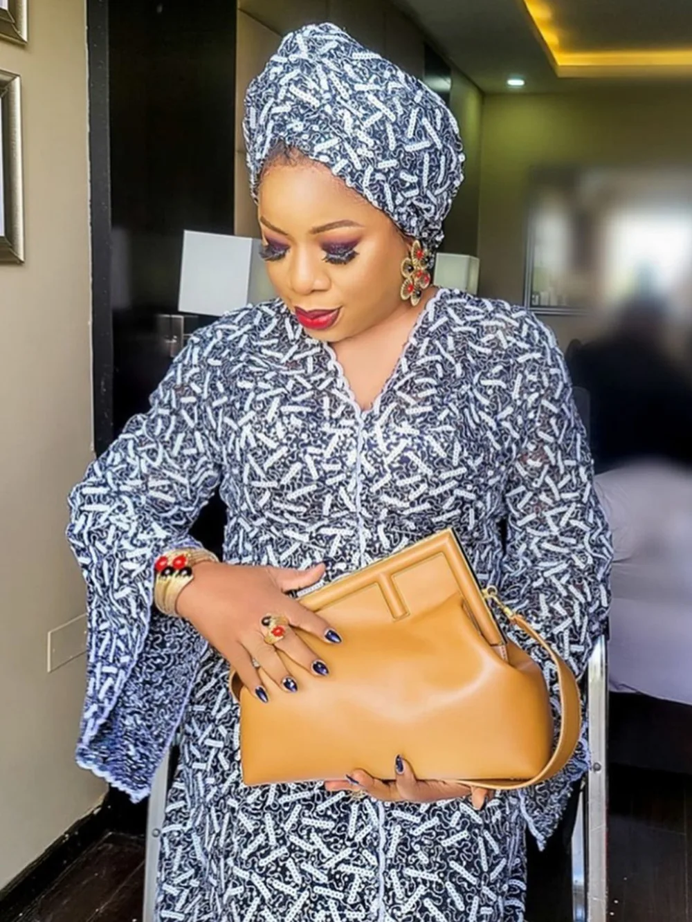 Новое поступление ткань с вышивкой в африканском стиле высококачественный