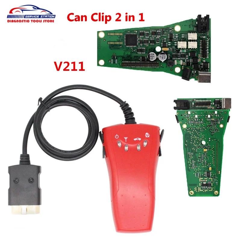 2 в 1 проконсультируйтесь с диагностическим интерфейсом III CAN Clip V211