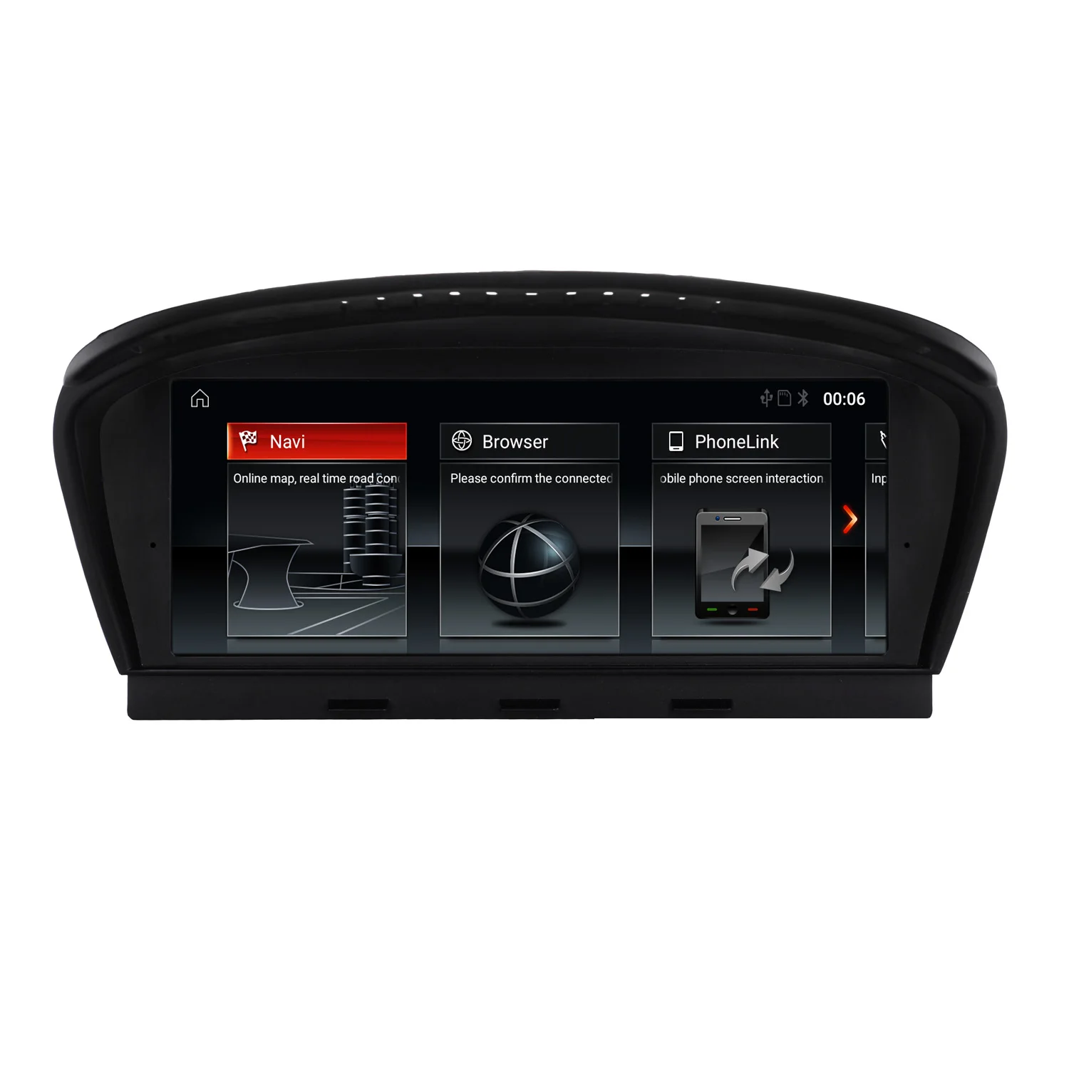 Top HFCYJIA Android 9.0 System Car Tape Recorder For BMW E60 E90 GPS Navi Multimedia Player WIFI Google BT Phonelink 2+32G RAM IPS 3