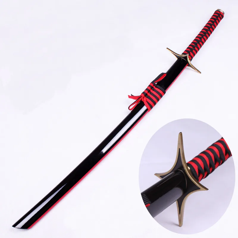 [Забавные] 104 см Косплэй Аниме Bleach оружие самурайский катана деревянная Меч