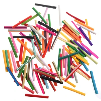 

100 PC 3D Designs Nail Art Nailart Manicure Clay Canes Sticks Rods Stickers Gel Tips