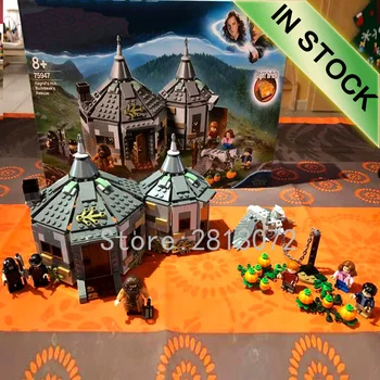 

In Stock 75947 Hagrid's Hut Buckbeak's Rescue 11343 Potter Movie Serices 496Pcs Model Building Blocks Bricks Toys Bela