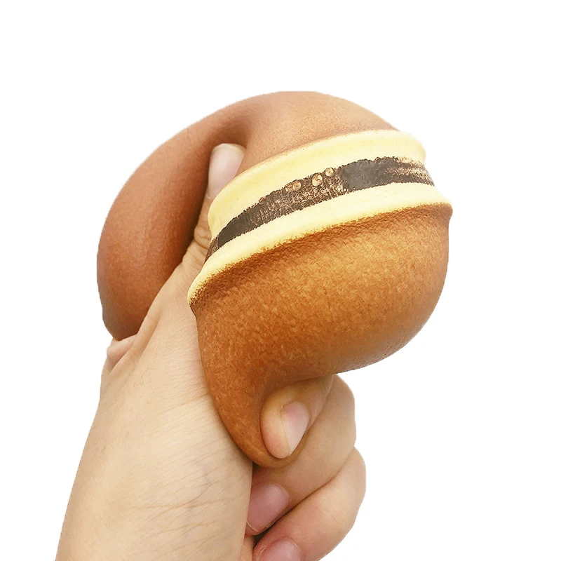 Антистрессовый хлеб Dorayaki мягкие медленно поднимающиеся игрушки для детей, мягкие игрушки для снятия стресса, детские игрушки для снятия стресса