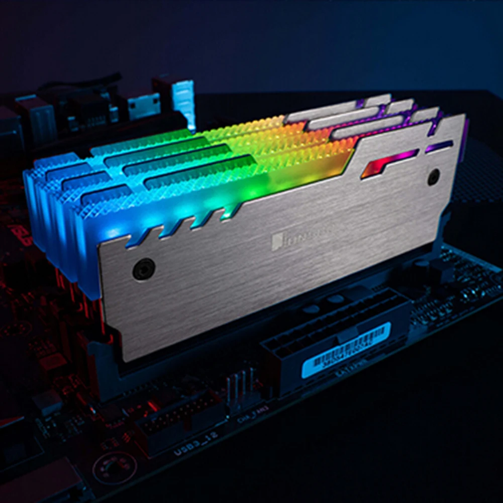JONSBO NC 3 2 шт. радиатор памяти радиаторы теплоотвод ОЗУ 5 в A RGB память охладитель
