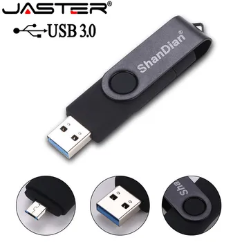 

JASTER 2in 1 OTG Pendrive 8GB 16GB 32GB USB 2.0 Memory Stick Flash Pen Drive OTG Pen drive USB Stick OTG USB Flash Drive Hot