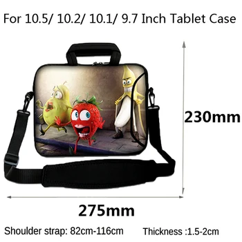 

For Samsung Tab A CHUWI HiPad X 10.1 Inch Tablet PC Case Unisex Messenger Handbag 10.2" 9.7" 10" 10.5" Laptop Bags Sleeve Cover