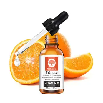 

30ml Vitamin C Serum Shrink Pores Whitening Serum Skin Care Hyaluronic Acid Face Cream Remover Freckle Spots