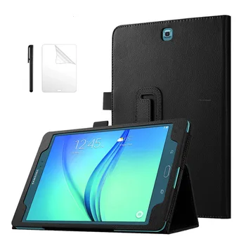 

Litch Style PU Leather Case for Samsung Galaxy Tab S2 8.0 inch Smart Stand Cover for Tab S2 8.0 SM-T710 T715 T713 Case+Film+Pen