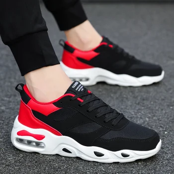

Nice Nice 2121 Fashion Youth Men Shoes Mesh Breathable Lightweight Male Casual Shoes Wear-resisting Comfortable Men Sneakers