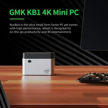 Mini PC Intel Celeron J4125 Prozessor Intel UHD Grafiken 600 GPU 8GB + 512GB Speicher Dual-band wiFi EU/Us-stecker