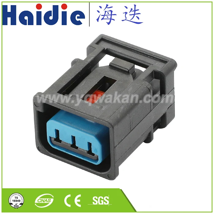 

Free shipping 5sets 3pin Auto Electric plastic waterproof plug wiring harness Connector HD036B-2.2-21
