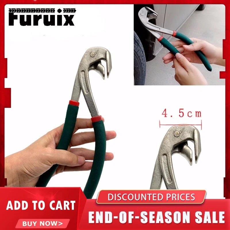 FURUIX Repair Board Edge Pliers Clamping Car Depression Tool Barb Fender Pressing Clip Free Sheet Metal | Инструменты