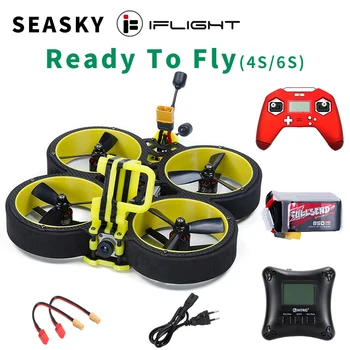 

SEASKY iFlight BumbleBee 142mm 3inch FPV Racing drone RTF Frsky TX-Lite XING 1507 motor SucceX-E F4 FC 40A ESC 3045 propeller