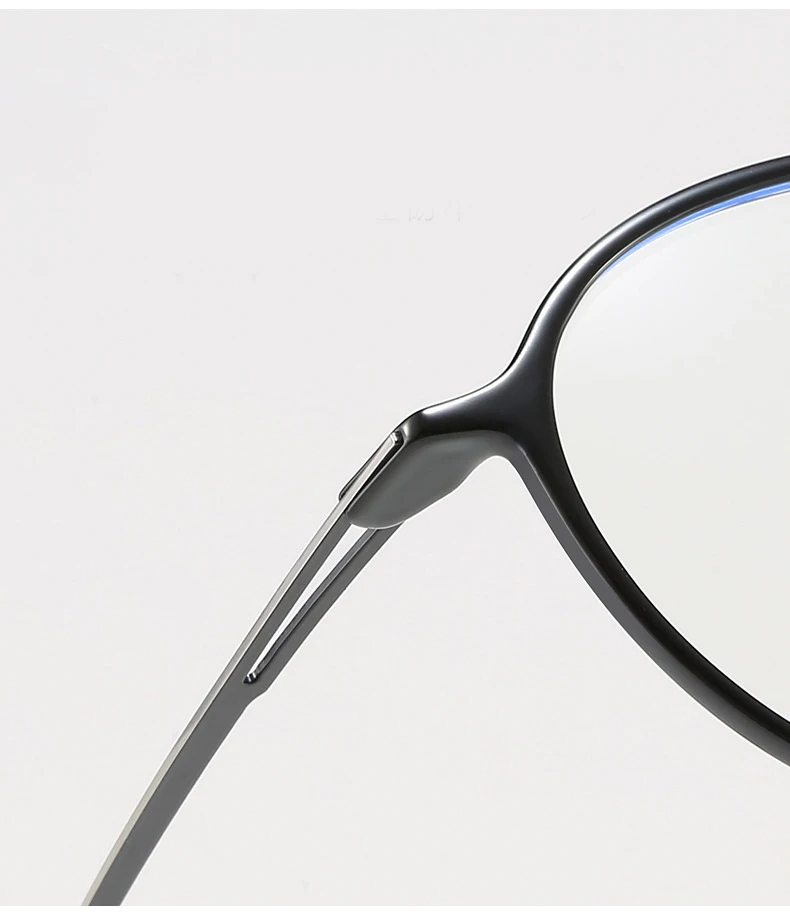 Пластиковые титановые дизайнерские очки, оправа для мужчин, очки для близорукости, анти-голубые световые линзы, большие размеры