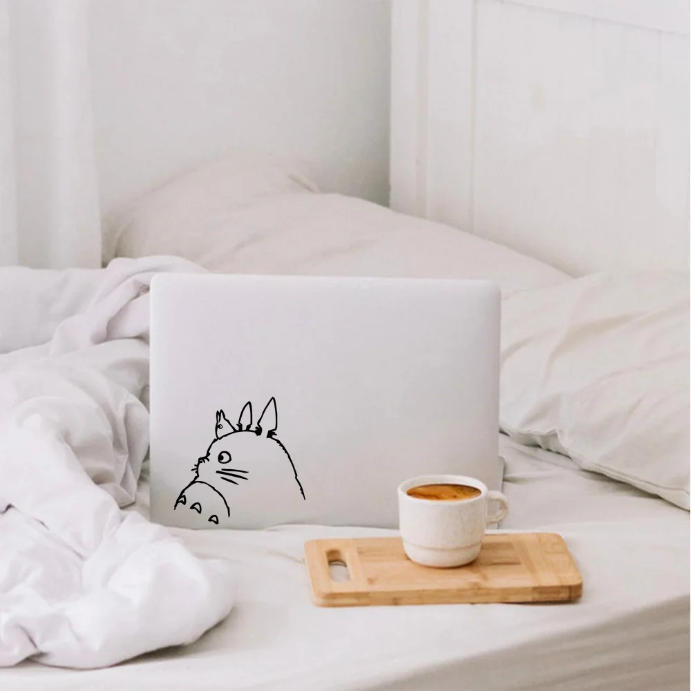 Totoro apple laptop sticker lightningsenturin