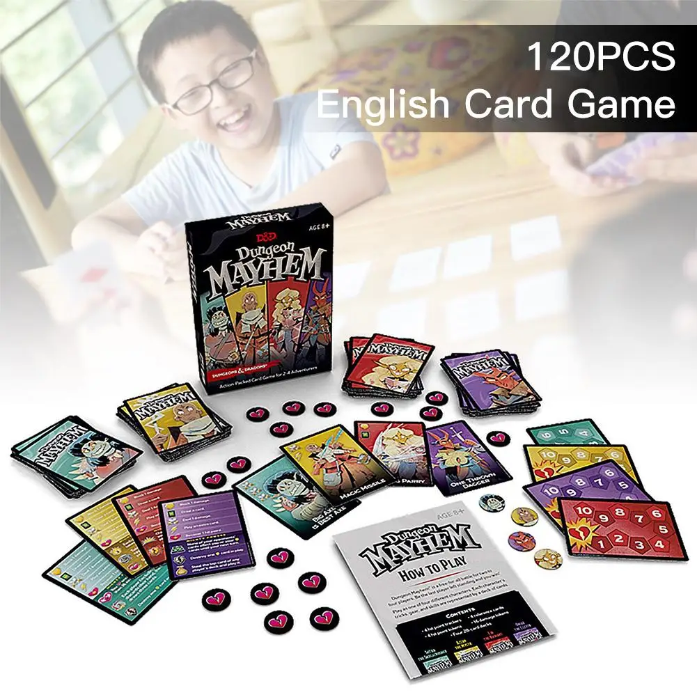 Интересный английский стол карточная игра с двумя до четырех игроков