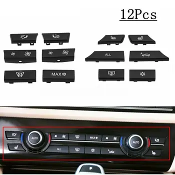 

Accessories AC button trim Black Kit.Heater Switch For BMW 5 6 7 F10 F01 UU Decal Auto