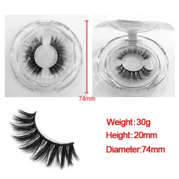 

1 Pair Eyelashes Set 3D Mink Lashes Full Strip False Eyelash Long Individual Eyelashes Mink Lashes Extension Makeup Tools