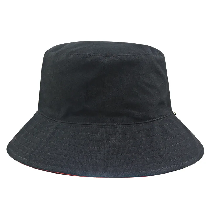 Bucket Hats Mens Cotton Hat Big Size Bucket Hats Plus Size Man Hat Large Head Outdoor Panama Caps Cotton Fisherman Hats 56-59cm 59-64cm