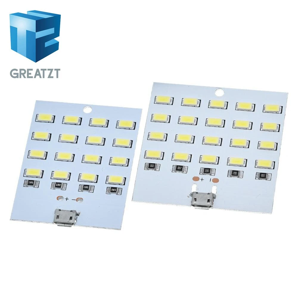 high quality 5730 smd 5V 430mA~470mA White Mirco Usb LED lighting panel USB mobile light Emergency night | Электронные