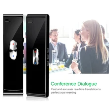 T8S портативный умный голосовой речевой переводчик 40 языков двусторонний мгновенный голосовой переводчик в реальном времени для обучения бизнесу