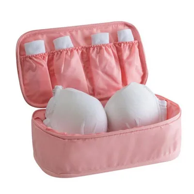 C006 Bra Bag For Women Waterproof Polyester Underwear Bra Packaging Cube Large Capacity Travel Organizer Bag Bedroom Storage Bag - Цвет: C006