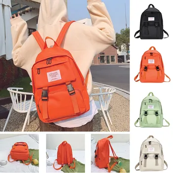 

2020 Classic Waterproof Women's Backpack Mochila Feminina Large Capacity Bagpack Multiple Zip Sac Pocket Backpack Sac A Dos #C12