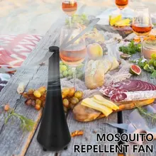 Fly Repellent Fan Keep Flies Bugs Away From Food Picnic Meal Protector Mosquito Trap Fly Destroyer Mosquitoes Insect Killer