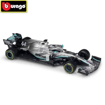

BBURAGO 1:43 F1 Formula One Racing 2019 MERED BNZ W10 Diecasts Simulation Alloy Car Model Toy and Gifts for Kids Free Shipping