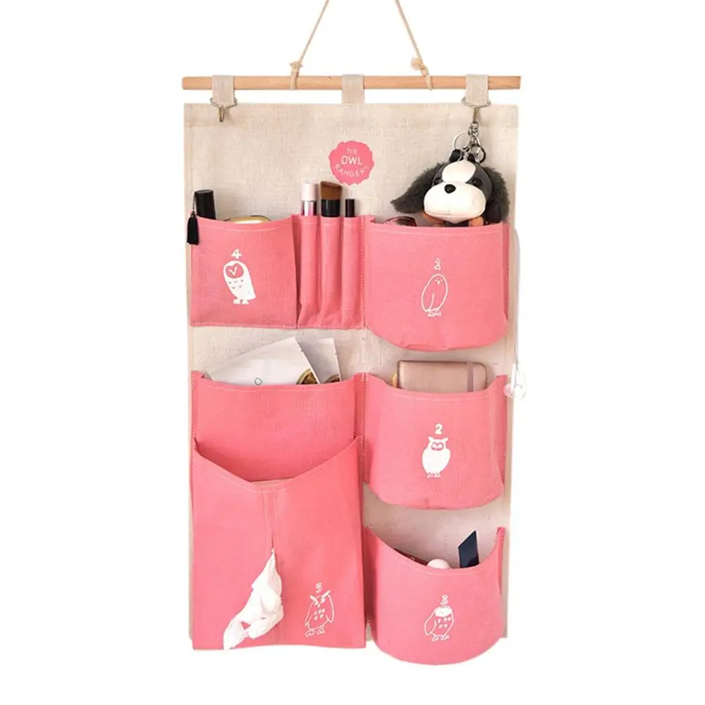  Multifunction Multi-grids Clothes Storage Hanging Bag Simple Paper Towel Underwear Socks Storage Ba