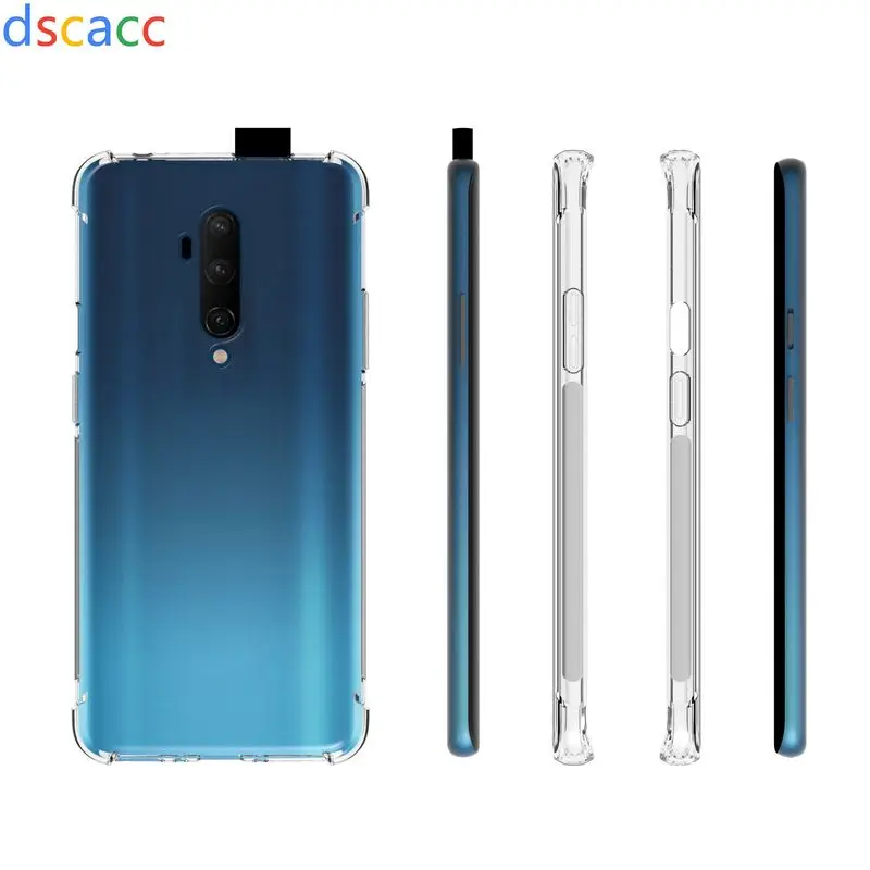 DSCACC воздушная подушка амортизация ТПУ кнопочный чехол для One Plus 7T PRO OnePlus 7 6T 6 100