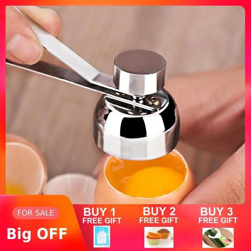 Ножницы для открывания яиц Egg Topper Cutter нож ракушек вареное из нержавеющей стали