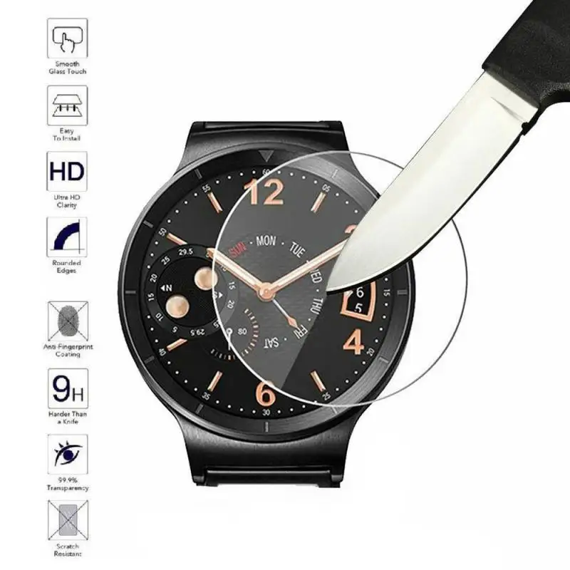 For Samsung Galaxy Watch 42mm Tempered Glass ultra thin Transparent smart watch Screen Protector Film cover case