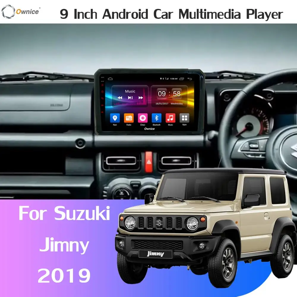 360 ° панорамный 4G LTE+ WiFi Android 9,0 8Core 4+ 64G Автомобильный мультимедийный плеер CarPlay Android Авто DSP gps радио для Suzuki Jimny