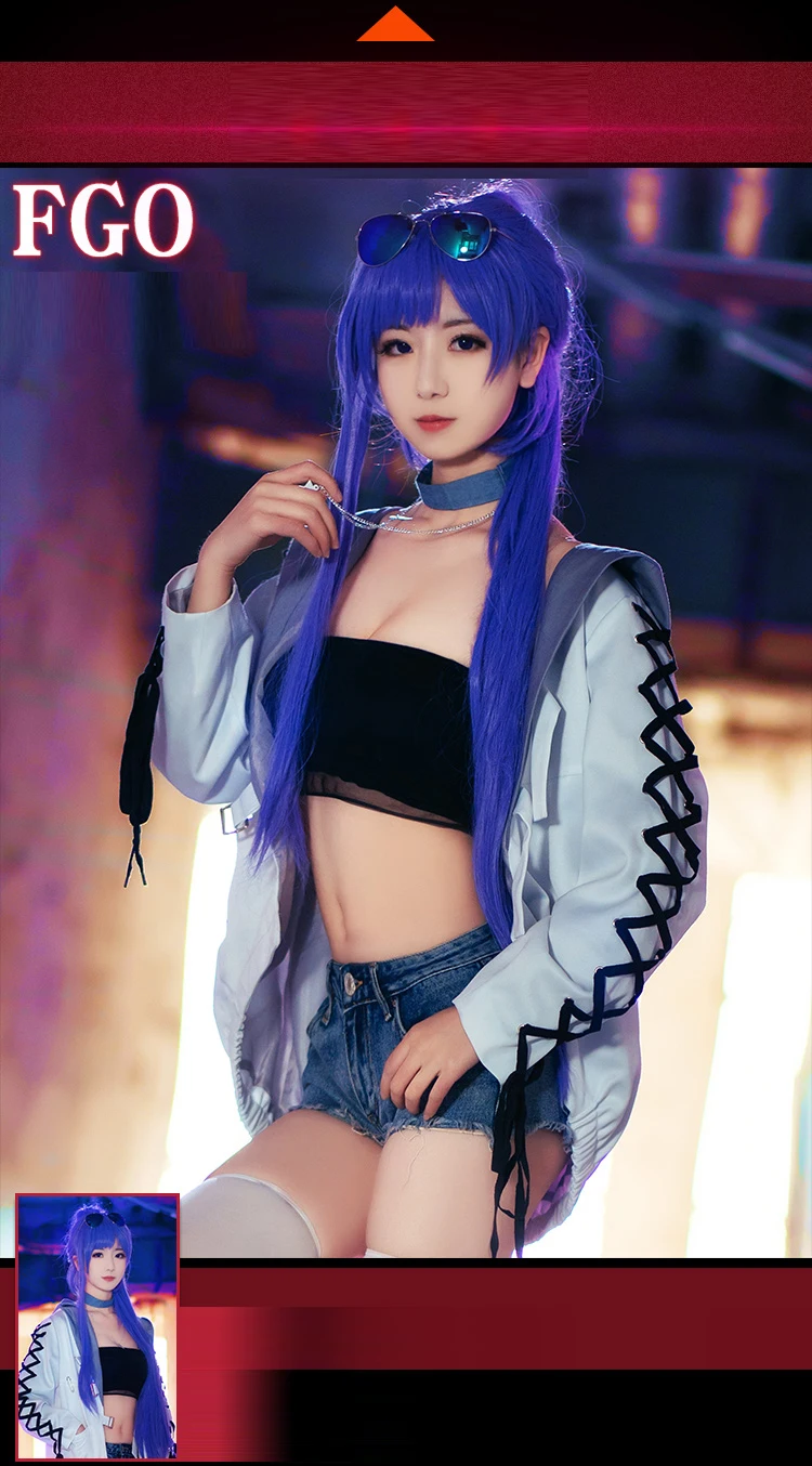 Fate Grand Order Meltlilith/Meltryllis Косплей Костюм Луна девушка пальто шорты униформа аниме одежда наряды cos очки
