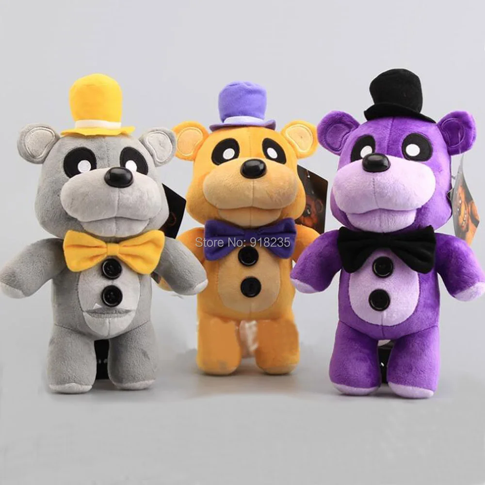10/Lot Freddy Fazbaer Teddy Bear 30CM Plush Doll Stuffed Toys | Игрушки и хобби